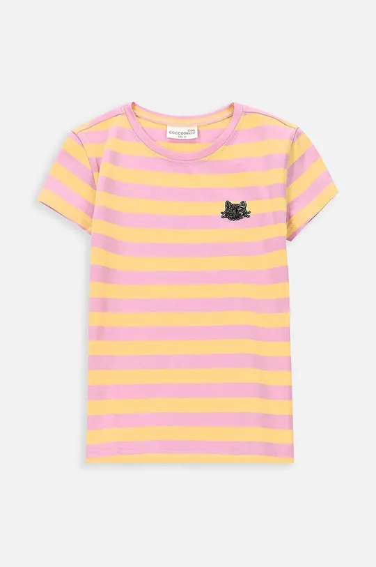 πολύχρωμο Παιδικό μπλουζάκι Coccodrillo Για κορίτσια