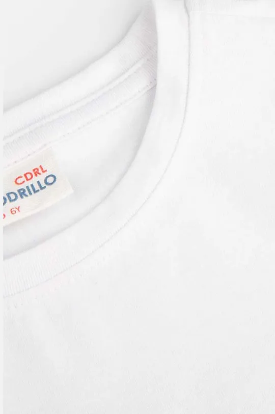 λευκό Παιδικό μπλουζάκι Coccodrillo