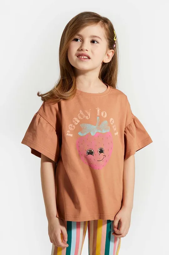 rózsaszín Coccodrillo gyerek póló Lány