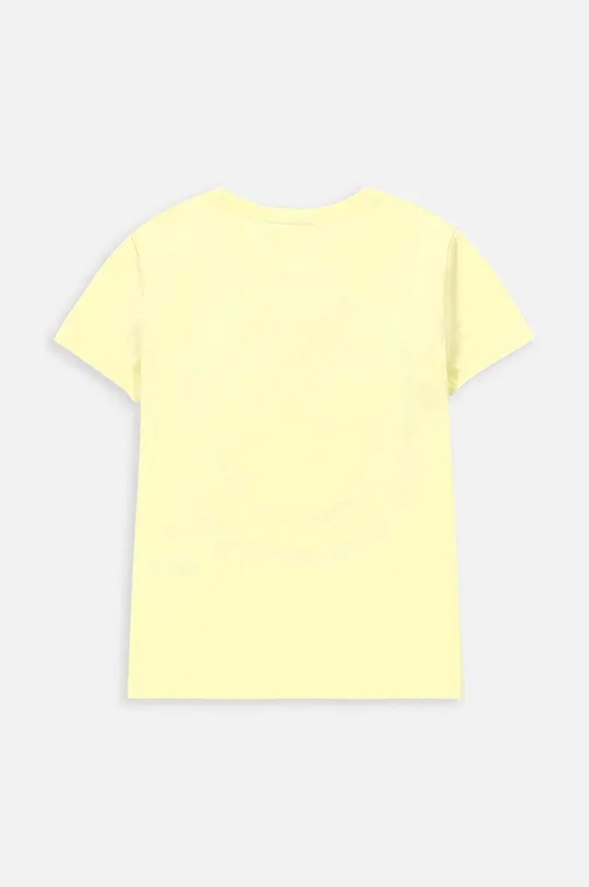 Otroška kratka majica Coccodrillo rumena