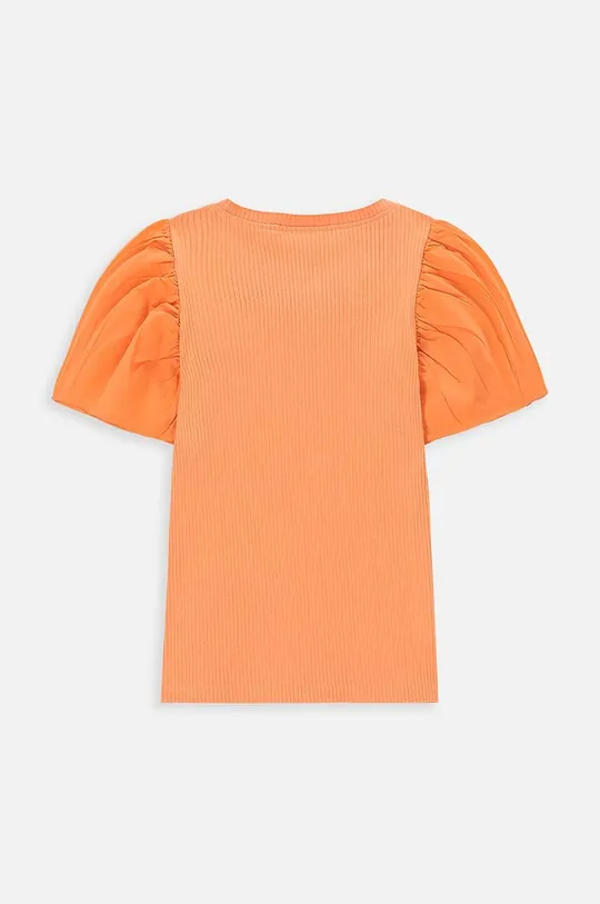 Otroška kratka majica Coccodrillo oranžna