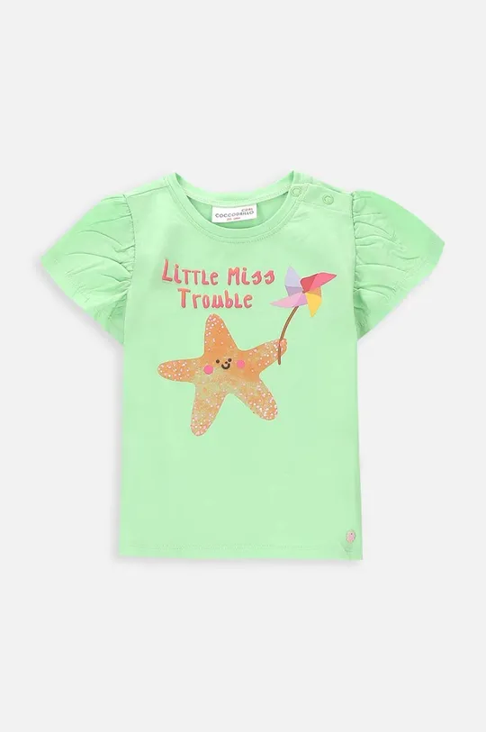 πράσινο Μπλουζάκι μωρού Coccodrillo Για κορίτσια