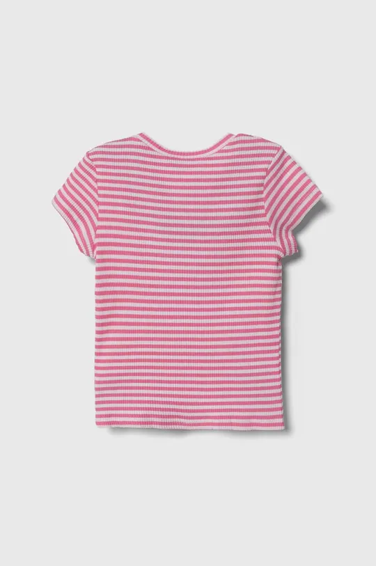 Otroška kratka majica United Colors of Benetton roza