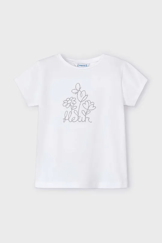білий Дитяча футболка Mayoral Для дівчаток