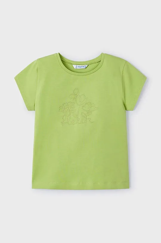 зелёный Детская футболка Mayoral Для девочек