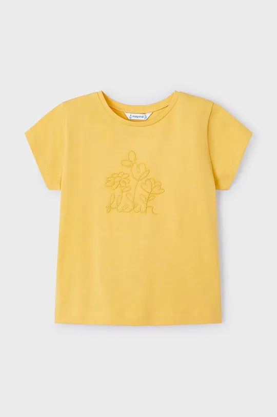 жёлтый Детская футболка Mayoral Для девочек