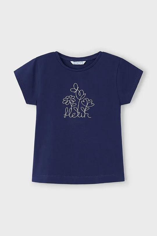 тёмно-синий Детская футболка Mayoral Для девочек