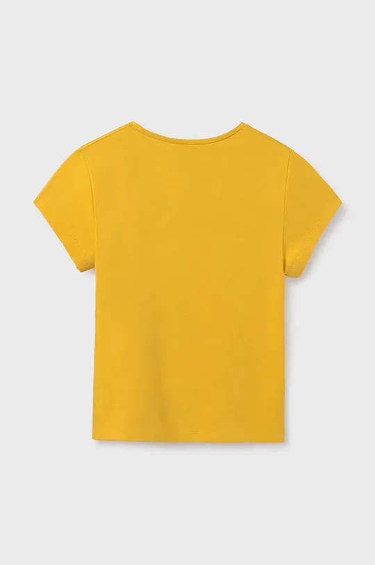 Mayoral t-shirt dziecięcy żółty