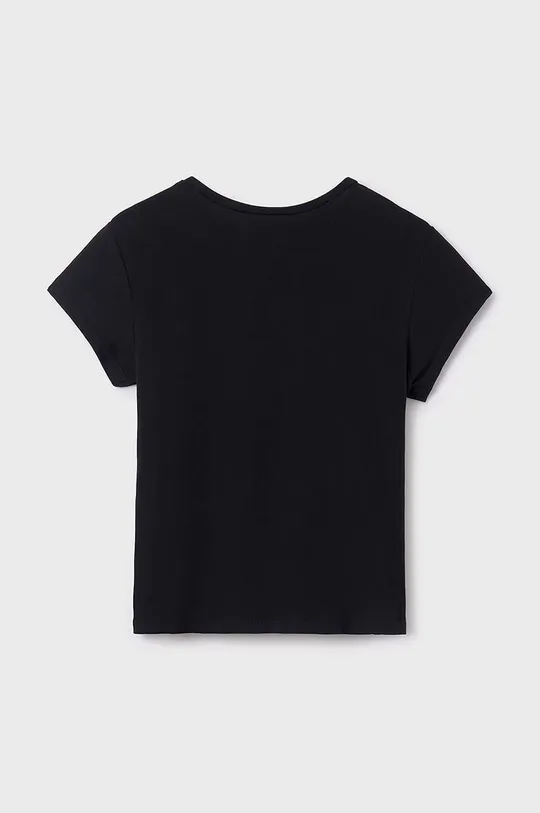 Παιδικό μπλουζάκι Mayoral μαύρο