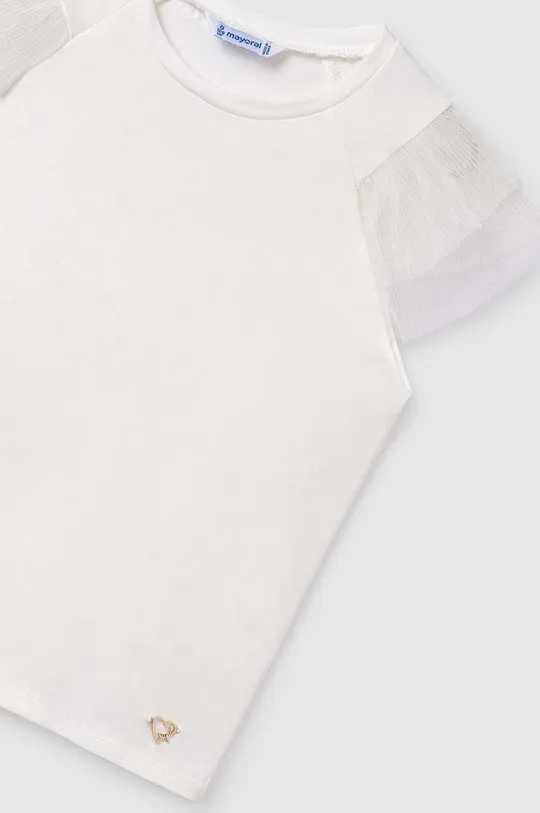 Detské bavlnené tričko Mayoral 86 % Bavlna, 10 % Polyester, 4 % Elastan