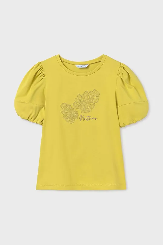 κίτρινο Παιδικό μπλουζάκι Mayoral Για κορίτσια