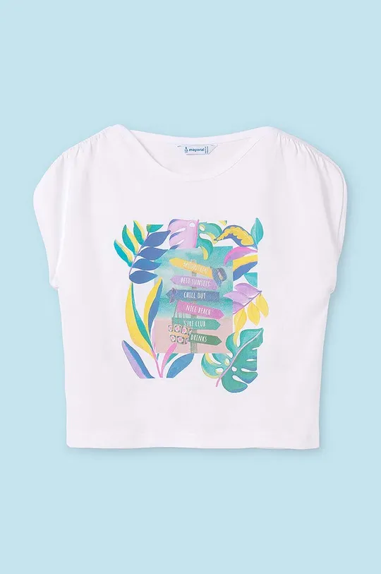 Mayoral t-shirt in cotone per bambini multicolore