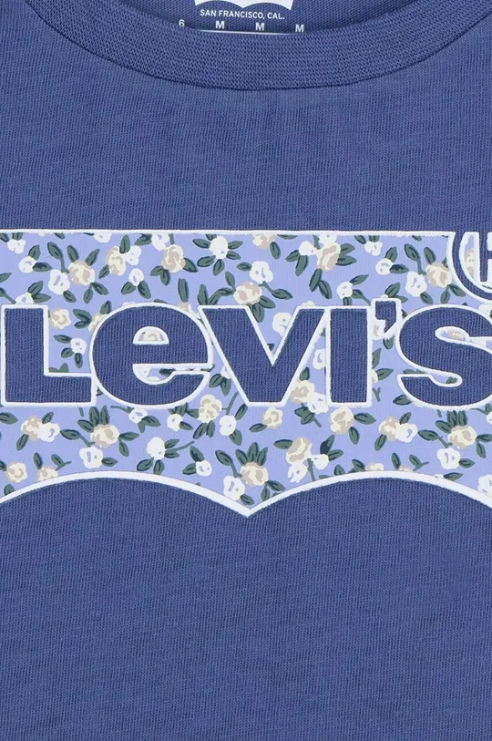 Παιδικό μπλουζάκι Levi's Βαμβάκι