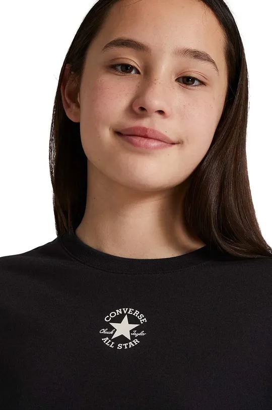 Детская хлопковая футболка Converse
