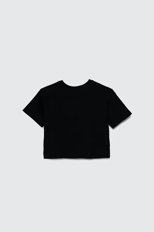 Otroška kratka majica Converse črna