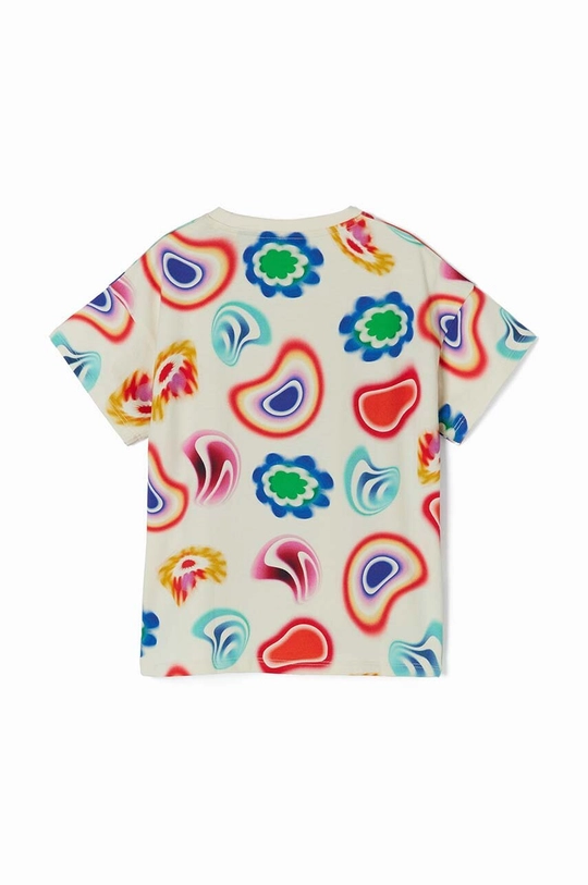 Desigual t-shirt bawełniany dziecięcy biały