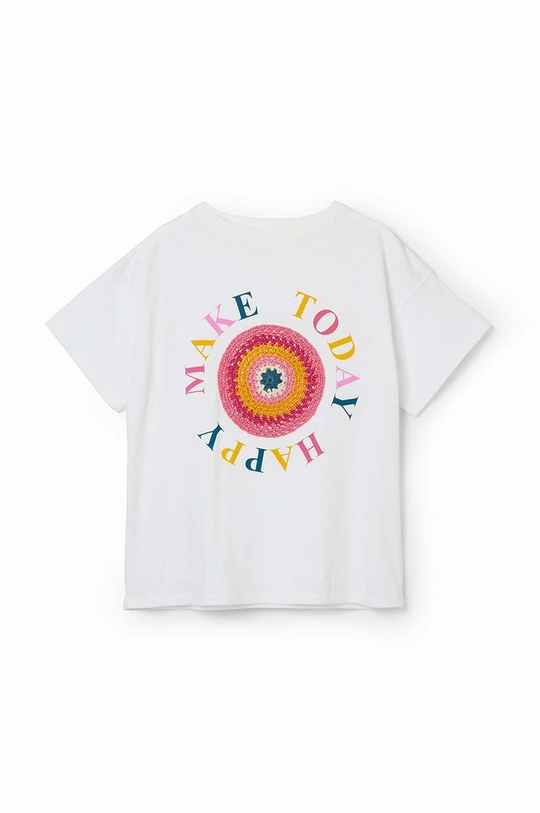 Desigual t-shirt dziecięcy biały