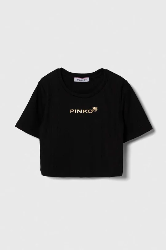 μαύρο Παιδικό μπλουζάκι Pinko Up Για κορίτσια