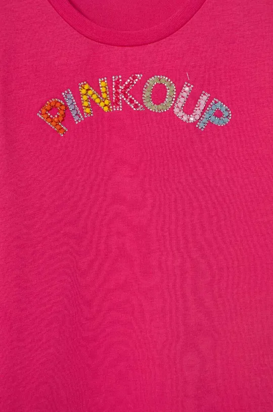 Otroška bombažna kratka majica Pinko Up 100 % Bombaž