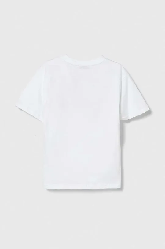 Otroška bombažna kratka majica Pinko Up bela