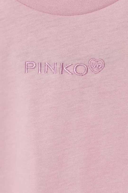 Bombažna kratka majica Pinko Up 100 % Bombaž
