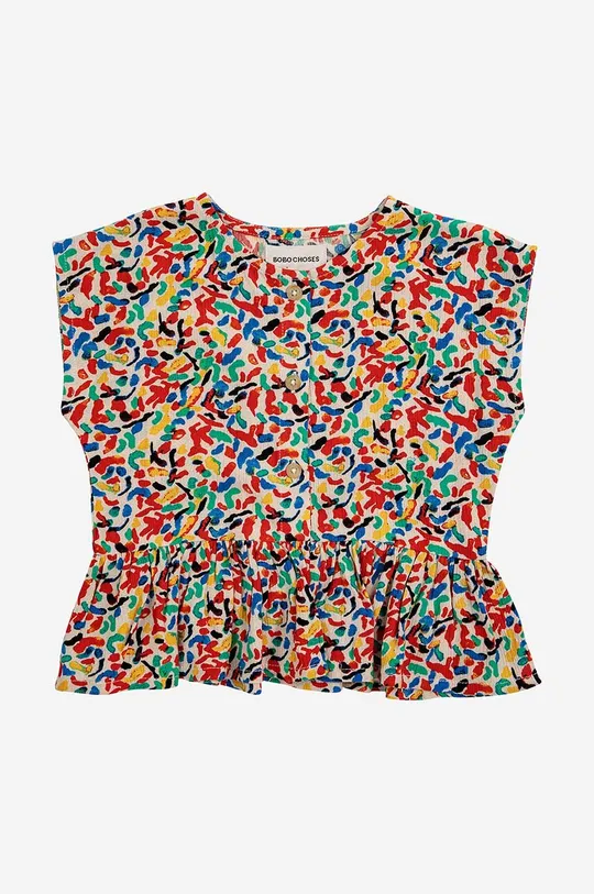 multicolor Bobo Choses t-shirt dziecięcy Dziewczęcy