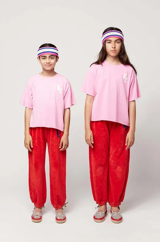 Παιδικό βαμβακερό μπλουζάκι Bobo Choses Για κορίτσια