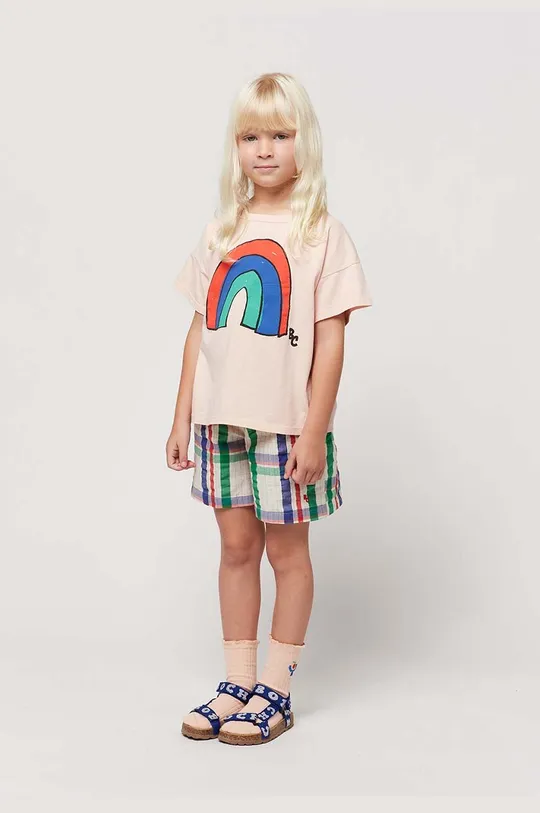 Παιδικό βαμβακερό μπλουζάκι Bobo Choses Για κορίτσια
