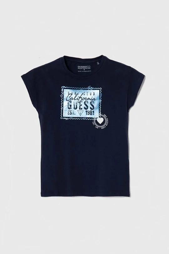 blu navy Guess maglietta per bambini Ragazze