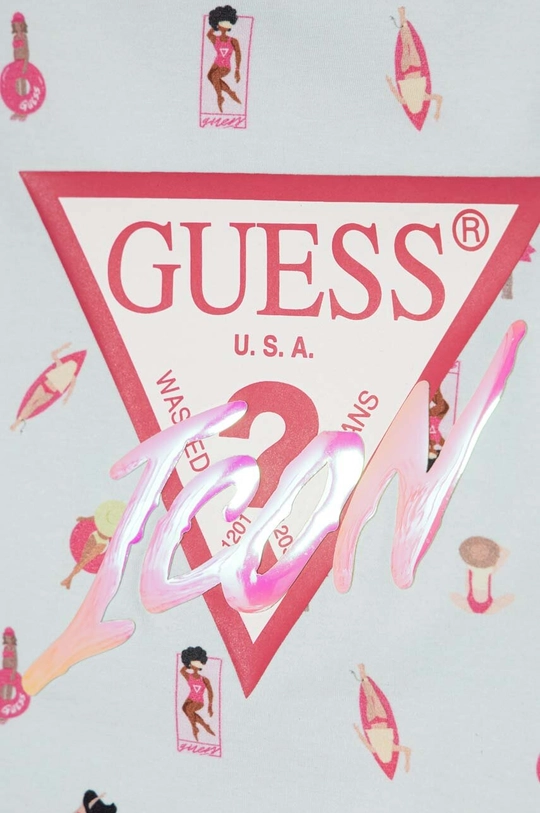 Guess t-shirt dziecięcy 95 % Bawełna, 5 % Elastan