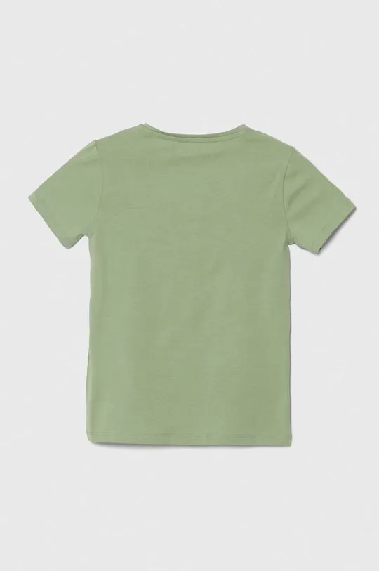 Dječja majica kratkih rukava Guess zelena