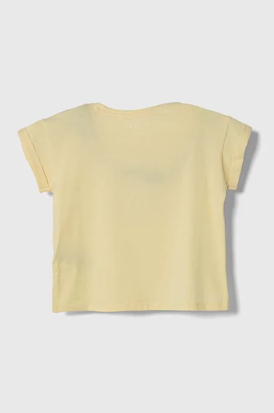 Παιδικό μπλουζάκι Guess κίτρινο