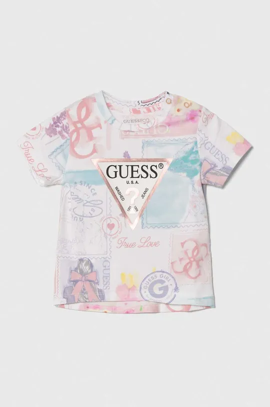πολύχρωμο Παιδικό μπλουζάκι Guess Για κορίτσια