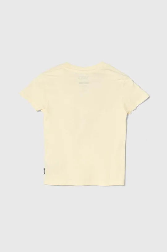Detské bavlnené tričko Vans SKATE SUN CREW žltá