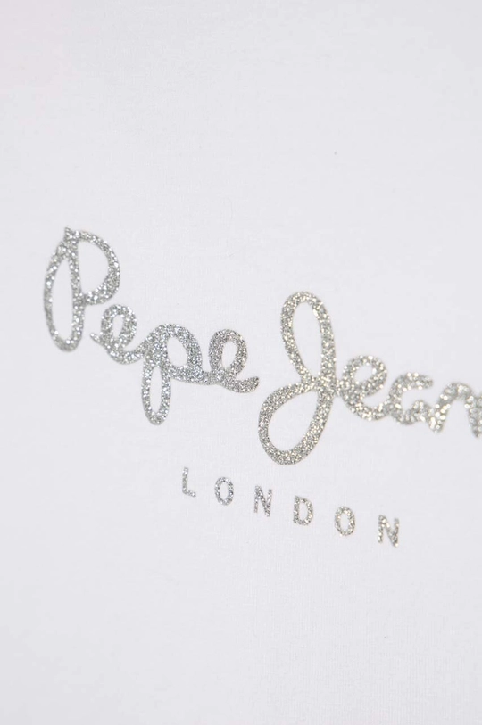 Παιδικό μπλουζάκι Pepe Jeans HANA GLITTER 95% Βαμβάκι, 5% Σπαντέξ