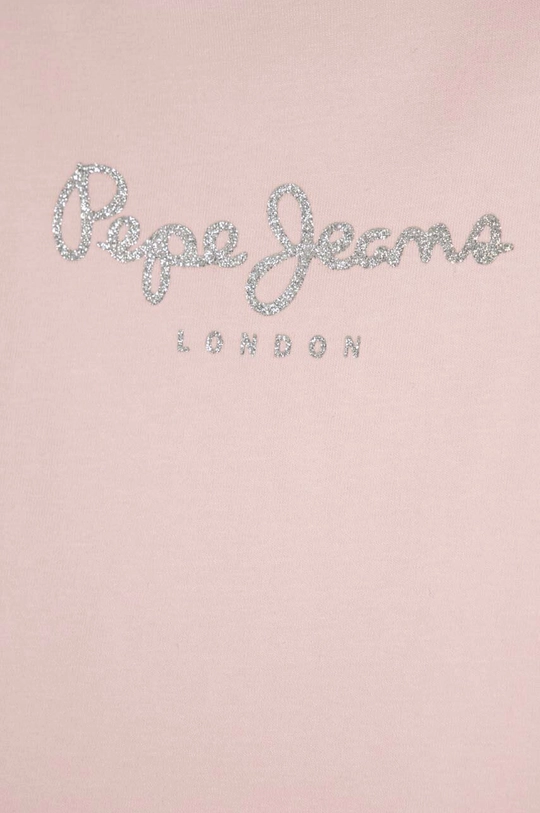 Detské tričko Pepe Jeans HANA GLITTER 95 % Bavlna, 5 % Elastan