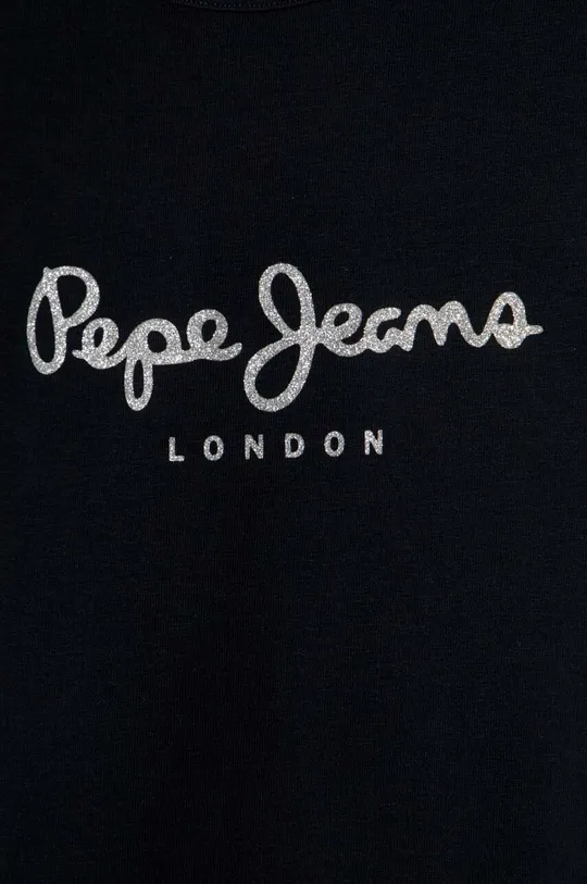 Pepe Jeans t-shirt dziecięcy HANA GLITTER 95 % Bawełna, 5 % Elastan