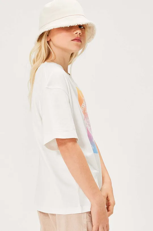 Βαμβακερό μπλουζάκι Roxy GONE TOCALIFORA Για κορίτσια