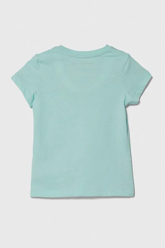 Dječja pamučna majica kratkih rukava Calvin Klein Jeans 2-pack Za djevojčice
