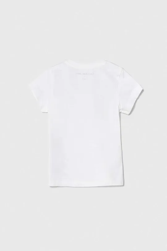 Calvin Klein Jeans t-shirt bawełniany dziecięcy 2-pack Dziewczęcy