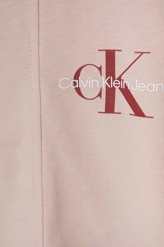 Dječja pamučna majica kratkih rukava Calvin Klein Jeans 100% Pamuk