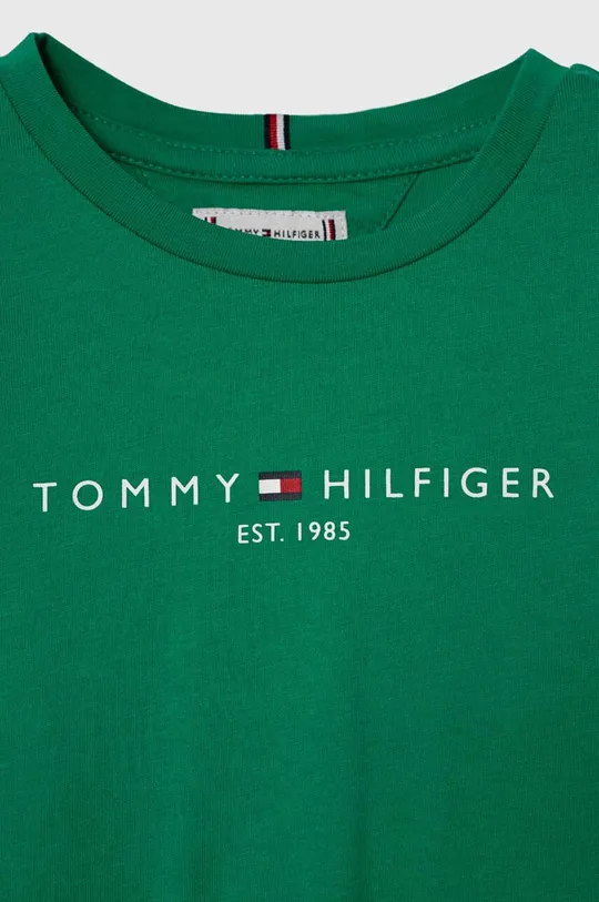 Otroška bombažna kratka majica Tommy Hilfiger 100 % Bombaž