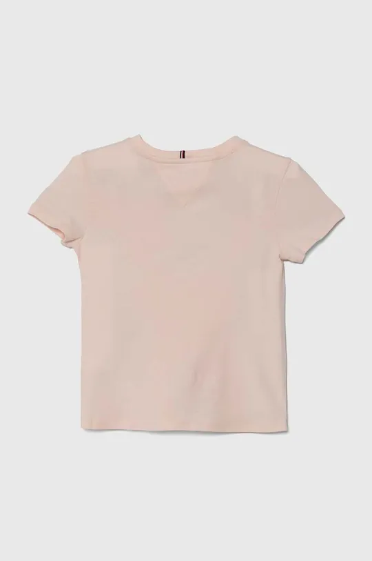 Tommy Hilfiger t-shirt in cotone per bambini rosa
