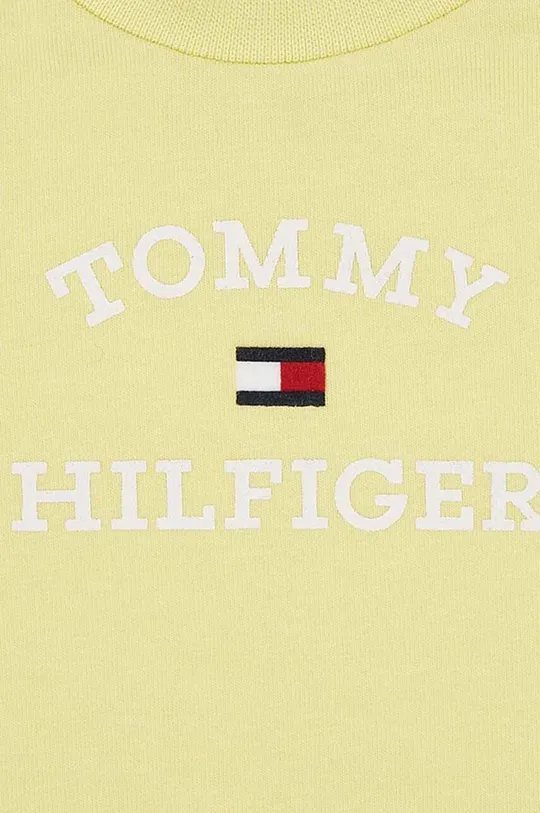 Majica kratkih rukava za bebe Tommy Hilfiger 93% Pamuk, 7% Elastan