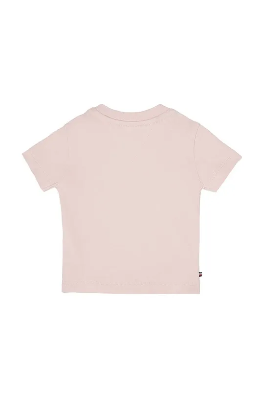 Tommy Hilfiger t-shirt niemowlęcy różowy