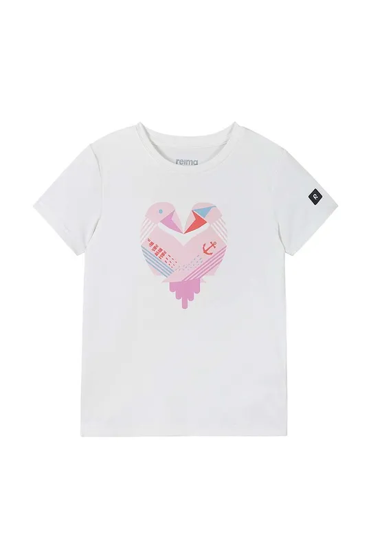 розовый Детская футболка Reima Vauhdikas Для девочек