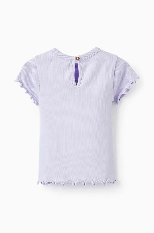 Kratka majica za dojenčka zippy vijolična