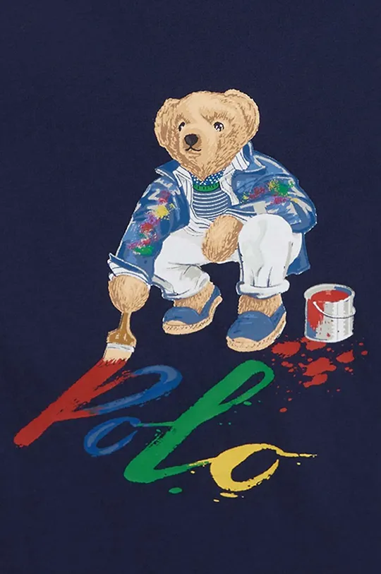Детская хлопковая футболка Polo Ralph Lauren 100% Хлопок
