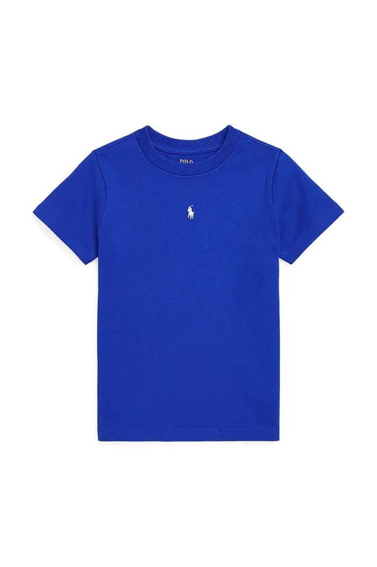 kék Polo Ralph Lauren gyerek pamut póló Fiú
