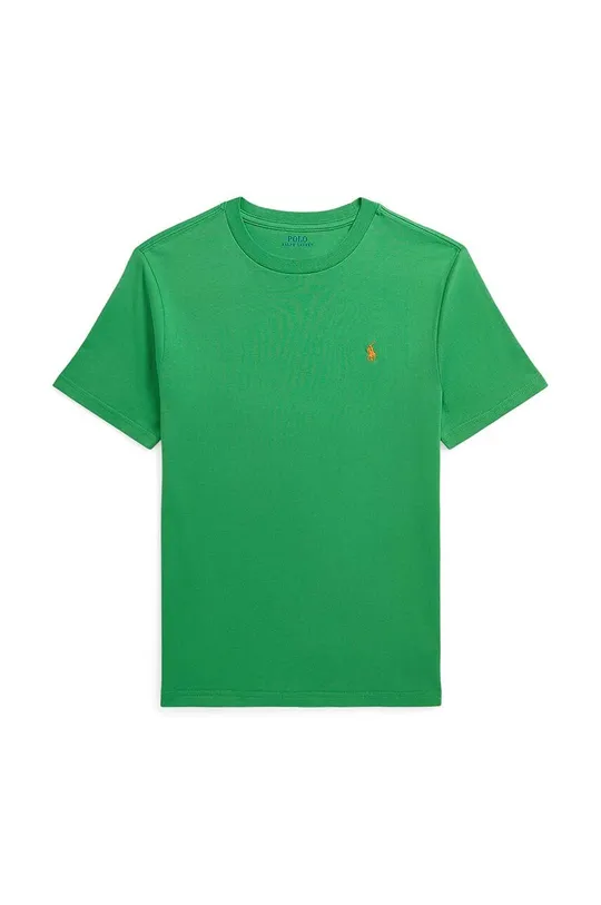 zielony Polo Ralph Lauren t-shirt bawełniany dziecięcy Chłopięcy